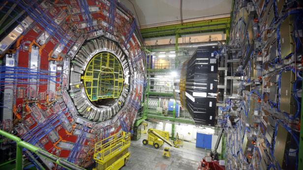 Das Compact-Muon-Solenoid-(CMS)-Experiment des CERN