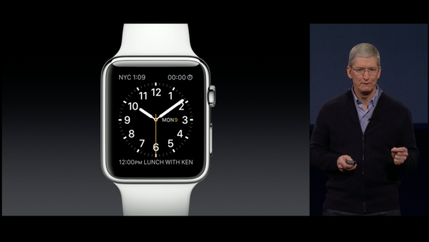 Die Apple Watch wird natürlich verschiedene Watchfaces haben