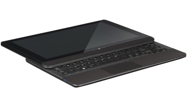 Das Toshiba Satellite U920t, eine Mischung als Ultrabook und Tablet, ausgelegt für Windows 8