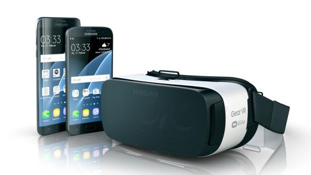 Samsung Galaxy S7 Edge und Samsung Galaxy S7 mit Gear VR