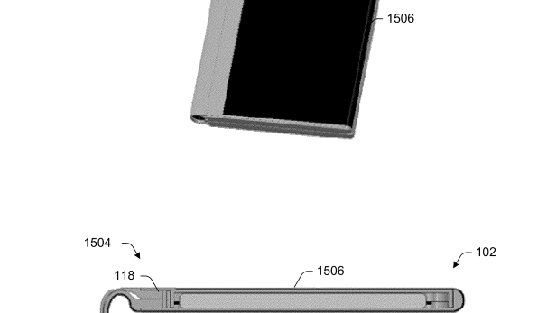 Patent für faltbares Smartphone von Microsoft