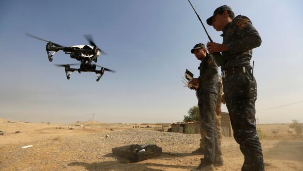 Nicht nur der Islamische Staat setzt Drohnen ein, aber bisher dienten sie eigentlich nur Beobachtungszwecken.