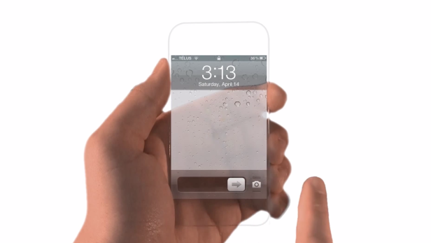 Wie in diesem könnte es in Zukunft Apple-Smartphones geben, die vollständig aus Glas bestehen.