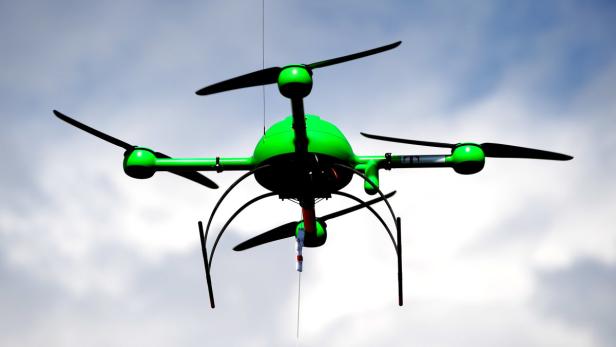 Profi-Drohnen werden von Unternehmen und Einsatzkräften eingesetzt, sind aber leicht zu hacken.