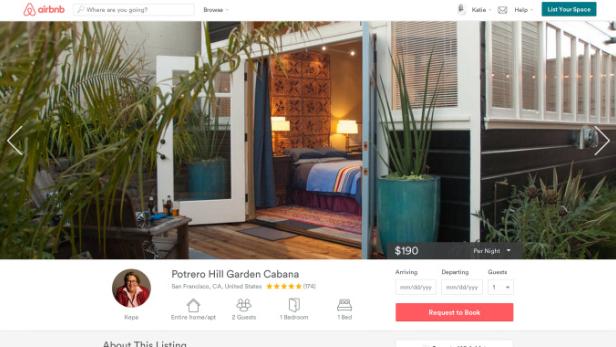 Airbnb sieht jetzt anders aus - das Resign wurde optimiert.