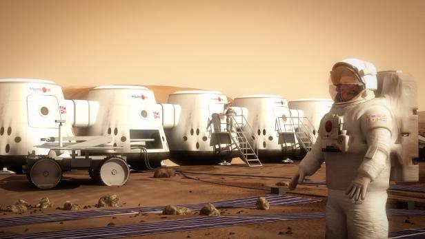 Die Vision einer Marsbasis von Mars One