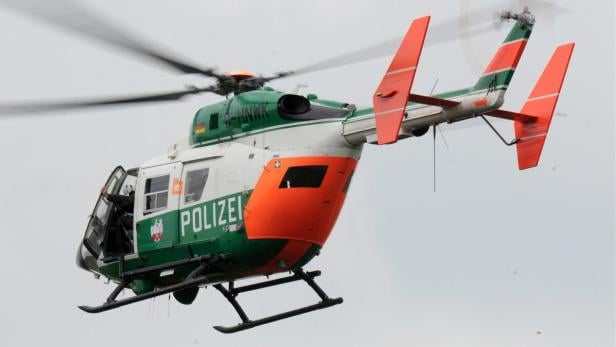 Die Polizei musste nach WhatsApp-Aufruf mit Hubschrauber anrücken