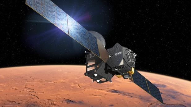 Die ExoMars-Sonde wird den Mars in sieben Monaten erreichen