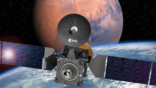 Schiaparelli reist seit heute vormittag Richtung Mars