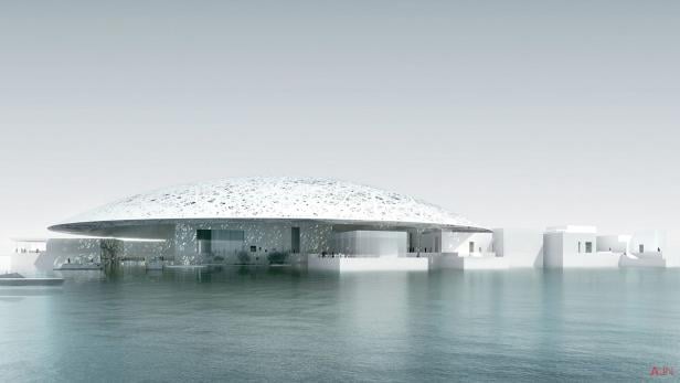 Das Museum Luvre Abu Dhabi ist als Kulturbrücke zwischen Orient und Okzident geplant