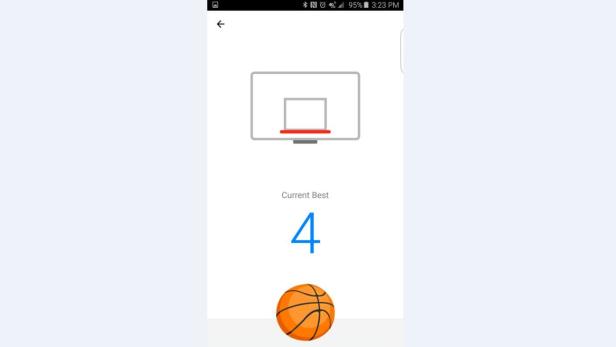 Mit dem Facebook Messenger kann man jetzt Basketball spielen