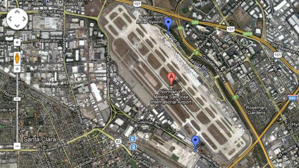Google plant Privatflughafen in San Jose