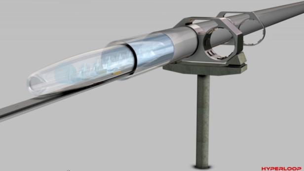 Strom-sparend: Die Schwebetechnologie von Hyperloop