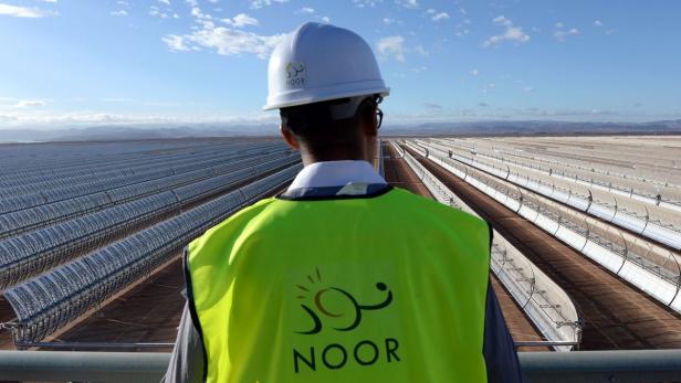 Noor I ist der erste Teil des Ouarzazate Solar Complex in Marokko