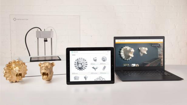 Über einen eigenen Shop können Produkte von Designer auf Knopfdruck bestellt und am eigenen 3D-Drucker ausgedruckt werden