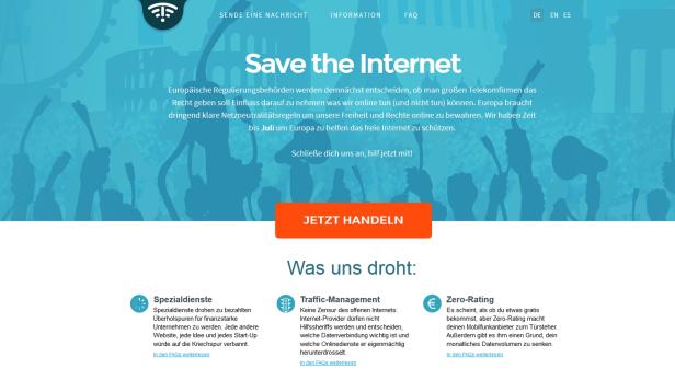 In Wien wird diese Woche über die Zukunft des freienInternets entschieden. Netzaktivisten sprechen sich für den Erhalt der Netzneutralität aus.
