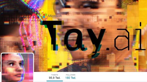 Der Teenager Chat-Roboter Tay wurde deaktiviert, nachdem er auf Twitter zum Rassisten wurde