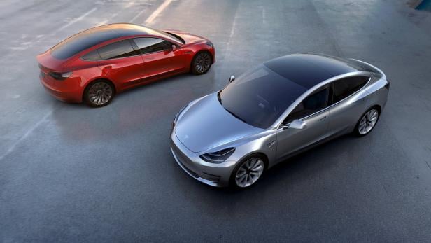 Teslas &quot;Model 3&quot;.