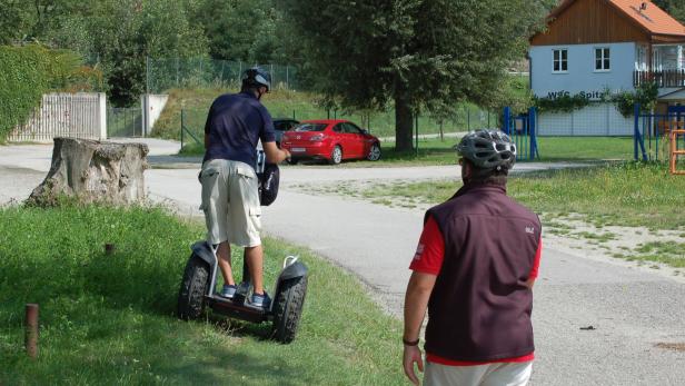 Segway x2 Test in der Wachau