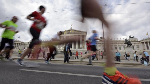 Am Sonntag wird in Wien wieder Marathon gerannt