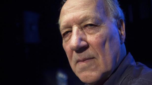 EPAepa03482268 German filmmaker Werner Herzog looks on during the Cine 4+1 Festival in Rio de Janeiro, 22 November 2012. Herzog invited the audience during his master class to get away from film schools to make films, because the ability to film is achiev
