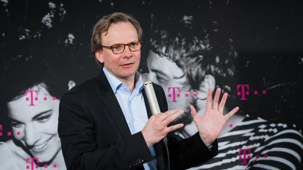 T-Mobile Austria Chef Andreas Bierwirth präsentiert Jahresergebnis