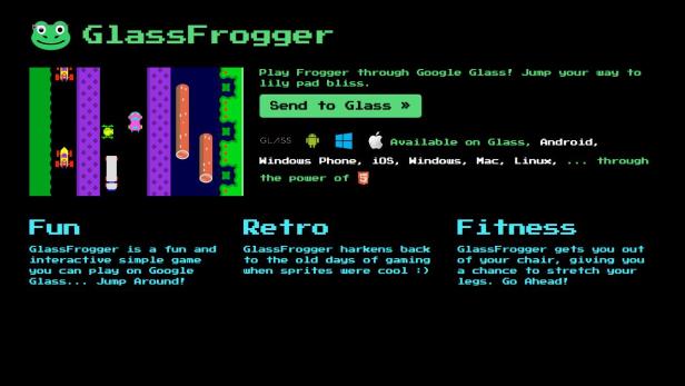 Glass Frogger