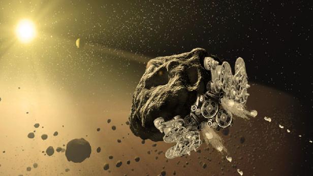 Das Projekt Reconstituting Asteroids into Mechanical Automata will Asteroiden zu Raumschiffen umwandeln
