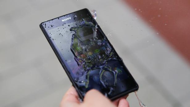 Sony Xperia Z1 im Test: Wasserdicht mit Stil
