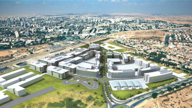 Das Konzept für den Hochtechnologiepark im israelischen Beerscheba