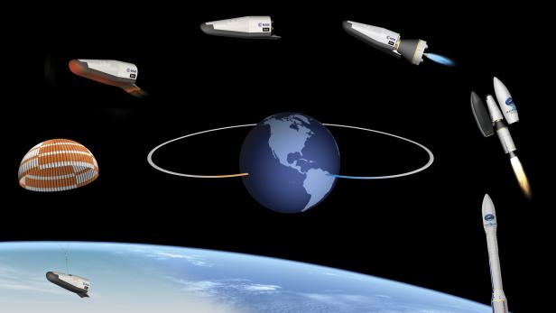 Die Missionsphasen des Raumschiffs IXV bei seinem Testflug am 11. Februar 2015