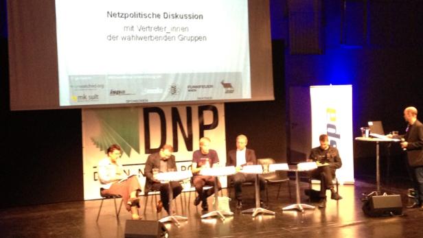 Netzpolitische Diskussion am DNP13.