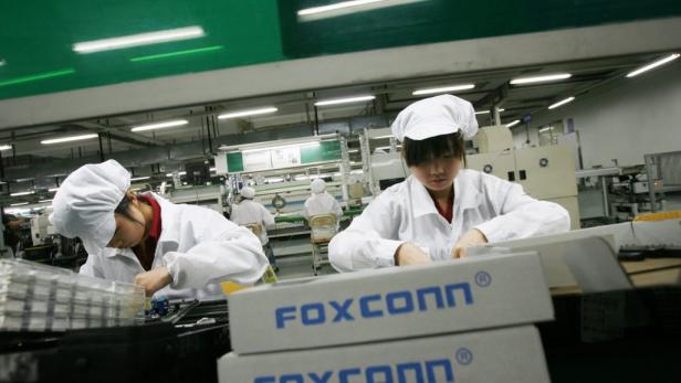 Foxconn ist der weltgrößte Auftragsfertiger für Elektronik.