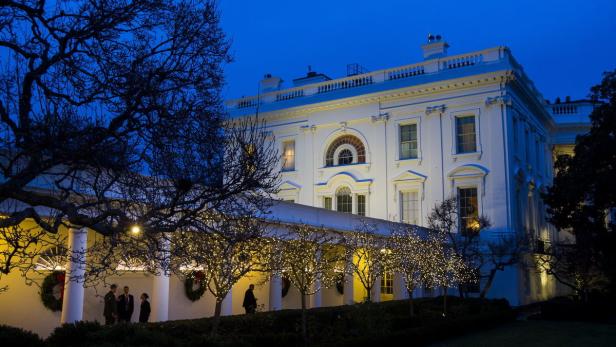 USA WHITE HOUSE EXTERIOR
