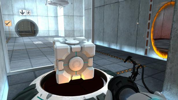 Portal ist ein Computerspiel von Valve. Es wurde 2007 über die Spieleplattform Steam veröffentlicht.