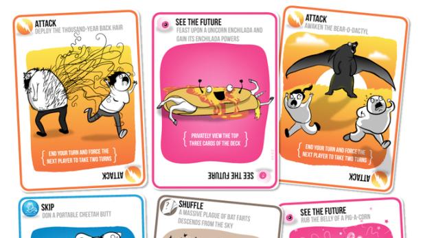 Das Kartenspiel Exploding Kittens räumte auf Kickstarter ab