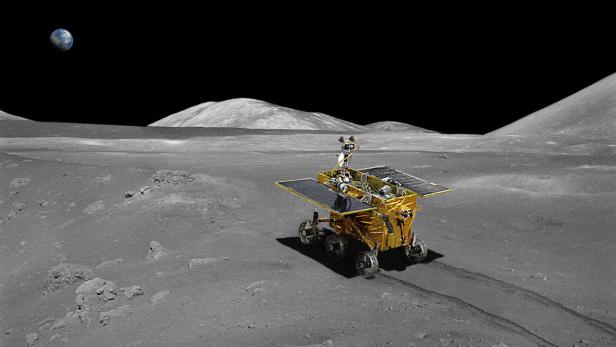 Die chinesische Raumsonde brachte das Fahrzeug &quot;Jadehase&quot; (Yutu) auf den Mond. Nun ist sie zurückgekehrt.