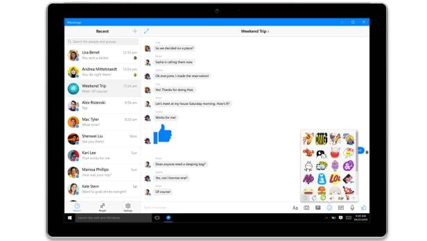 Der Messenger wird auf Windows 10 zur eigenständigen Desktop-App