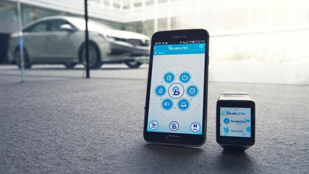Hyundai lässt Autos per Smartwatch über sein Blue-Link-System steuern