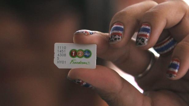 Auch die SIM-Karte besteht aus einem Smartcard-Chip