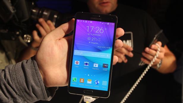 Samsung Galaxy Note 4 im Hands-On