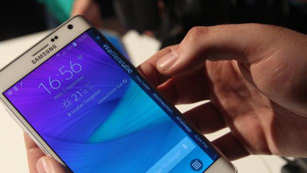 Samsung Galaxy Note Edge im Hands-On