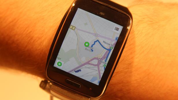 Samsung Gear S im Hands-On