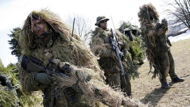 Gut getarnt sind nicht nur Scharfschützen der Bundeswehr, sondern auch Trojaner von eigentlich Verbündeten