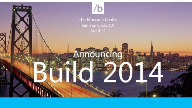 Die Microsoft Build findet von 2. bis 4. April statt