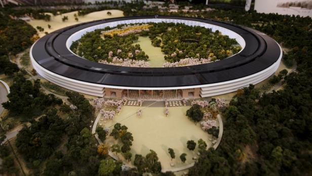 Ein erster Blick auf das 3D-Modell des neuen Apple-Hauptquartiers