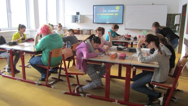Die Smart School-Klasse an der NMS Jenbach.
