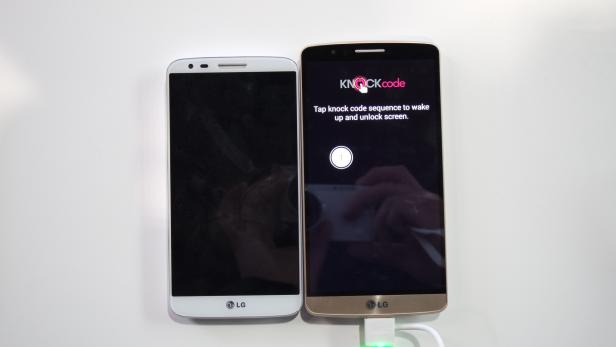 LG G2 (links) und G3