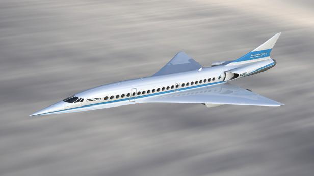Überschall-Flugzeug der Virgin-Tochter Boom Supersonic