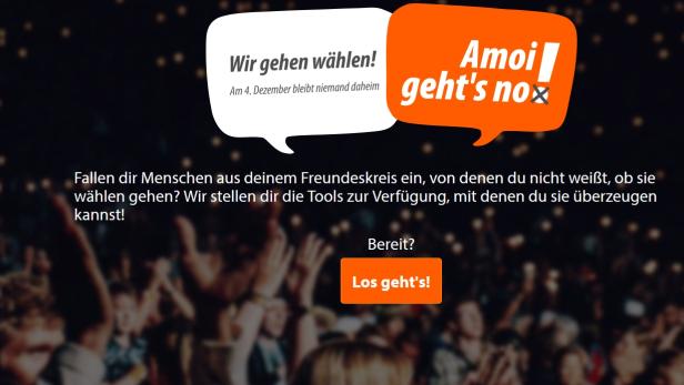 Die neue Kampagne von #aufstehn will Menschen zur Wahl bewegen.
